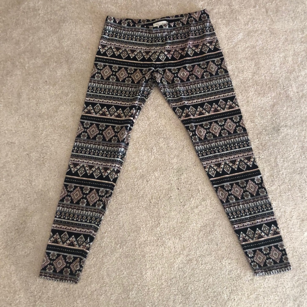 Boho printed leggings